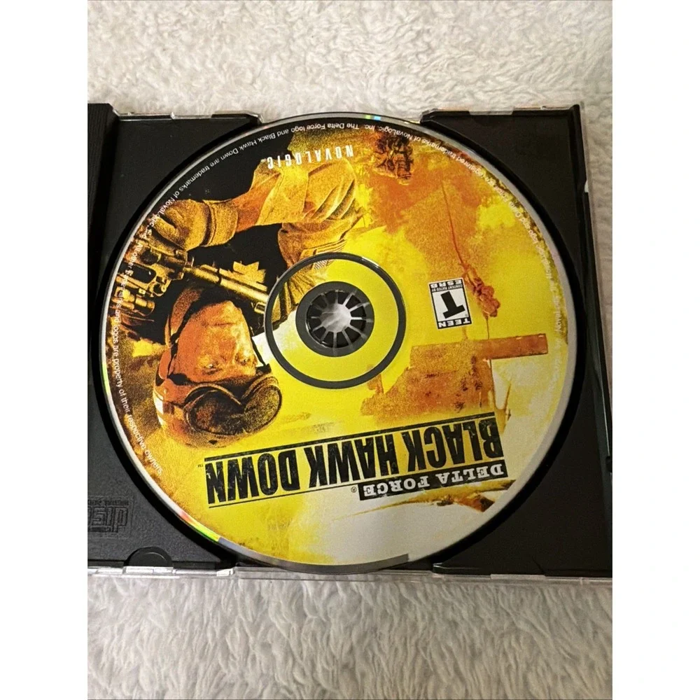 Delta Force Black Hawk Down PC CD ROM 2005 Novalogic VTG Military Game